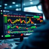 Dashboard interface of SmartTrader Deriv showing trading charts and financial instruments