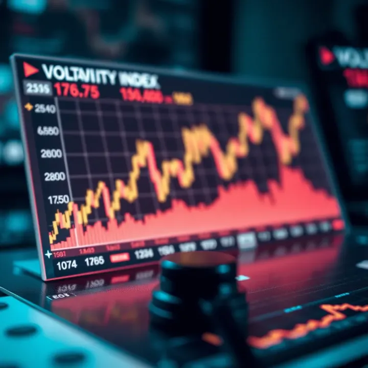 Illustration of risk management strategy using volatility index indicators in financial markets